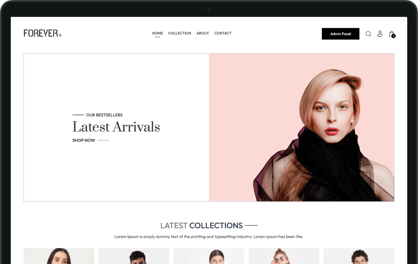 Forever E-Commerce Website